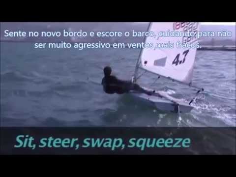 RYA Laser Top Sailing Tips  - Cambando [Legendado, Português]