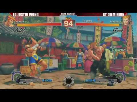 FRXV SSF4AE EG top 8 winners finals EG Justin Wong vs BT Dieminion.