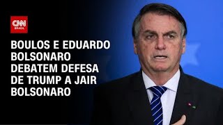 Deputados Eduardo Bolsonaro e Boulos debatem post de Trump defendendo Jair Bolsonaro | CNN ARENA
