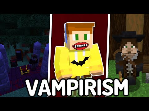 Zostań wampirem w Minecraft! - Mod Vampirism (1.20.1, 1.20.4)