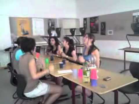 becherspiel...xD...für unsere Abschlussfeier..!