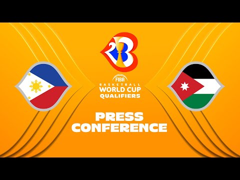 Philippines v Jordan - Press Conference | FIBA Basketball World Cup 2023 Asian Qualifiers