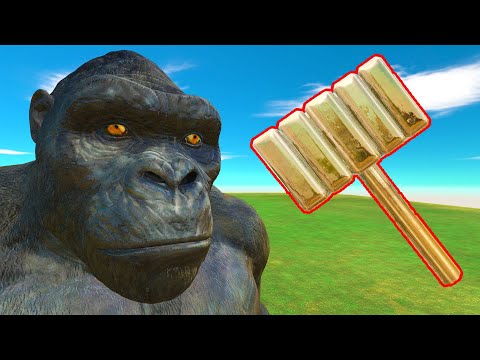 Kaiju Monsters Hammer Test [The Toughest Of All] - Animal Revolt Battle Simulator