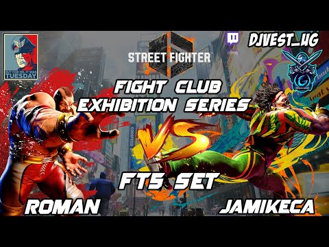 Street Fighter 6 Fight Club Exhibition Series - Roman VS jaMIKEca FT5 Set