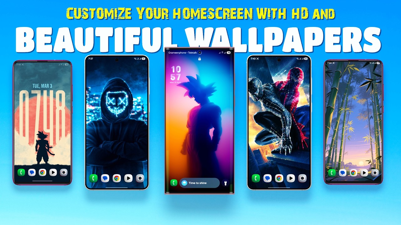 STOP Using Boring Wallpapers! Top 5 Elite Android Apps for 2026 (6K & 3D)