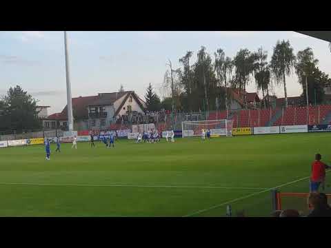 Puszcza Niepołomice - Podbeskidzie Bielsko-Biała 0:1 gol Tomasza Nowaka