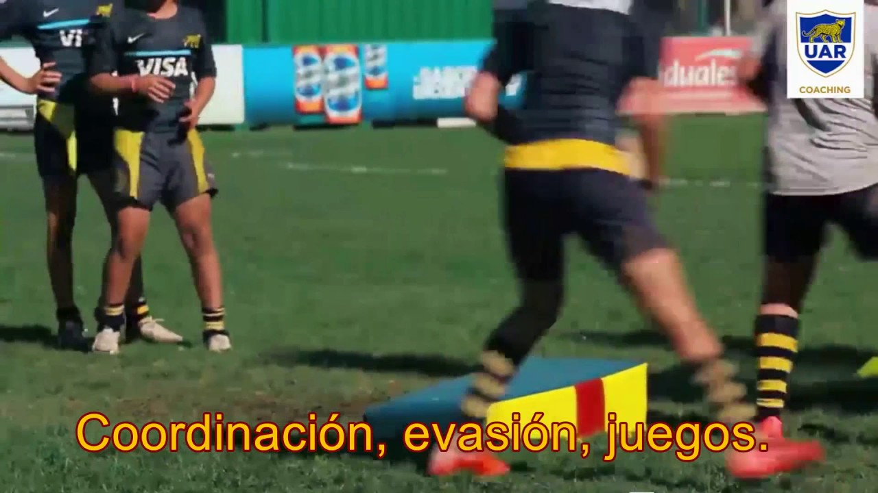 Rugby Infantil ejercicios