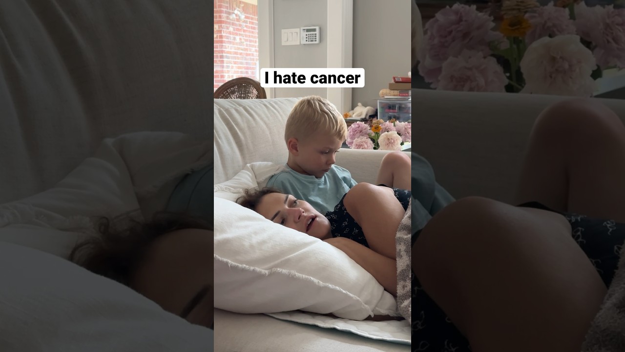 Weston asked “Mommy why are you going to heaven?” right before I started filming. 💔 #cancer #grief