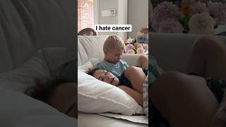 Weston asked “Mommy why are you going to heaven?” right before I started filming. 💔 #cancer #grief