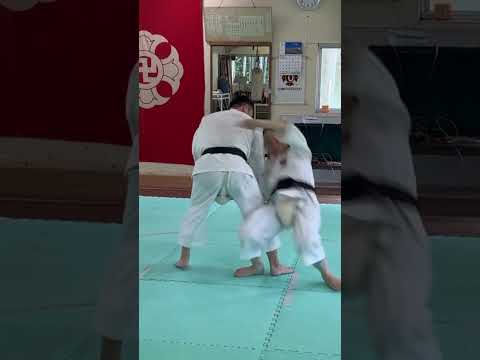 少林寺拳法　相手の体勢を崩して転がしちゃいます(^^)