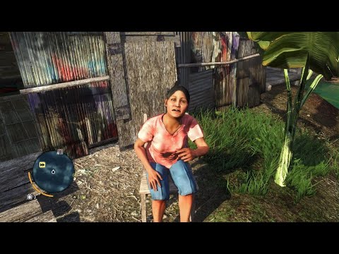 Far Cry 3 weird woman talking in BadTown