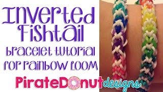 Basic Inverted Fishtail Bracelet Rainbow Loom Tutorial