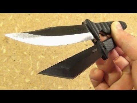 Kershaw Dune vs. Cold Steel Bowie Spike Video