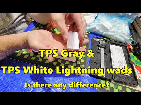The BP TPS White Lightning & TPS Gray wads. Is there any difference?