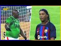 Ronaldinho And FC Barcelona Humiliated By Zambia In A Charity Match
