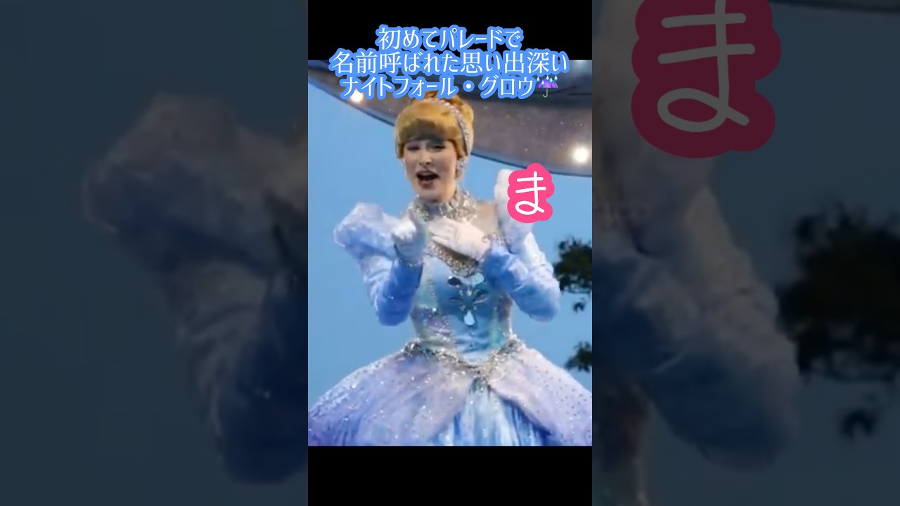 【シンデレラに呼ばれた⁉️】思い出のパレードがまた1つ終わった😭☔️