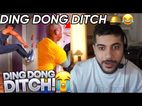 HAMED REAGIERT AUF EXTREME DING DONG DITCH 😂