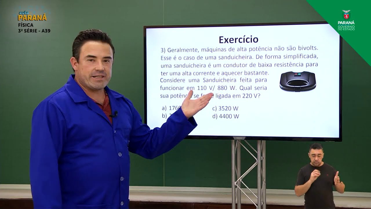 3ª Série | Física | Aula 39 - Retomada: Eletrodinâmica