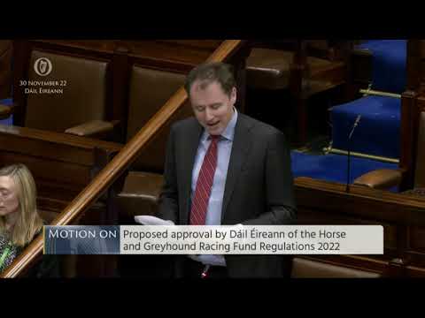 Dail Debate: Horse and Greyhound Racing Fund 2022