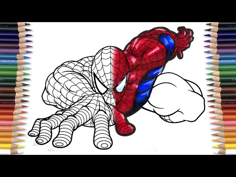 Special Classic SPIDER-MAN Coloring Pages [NCS]  Letter - Burn It Down - Elevate
