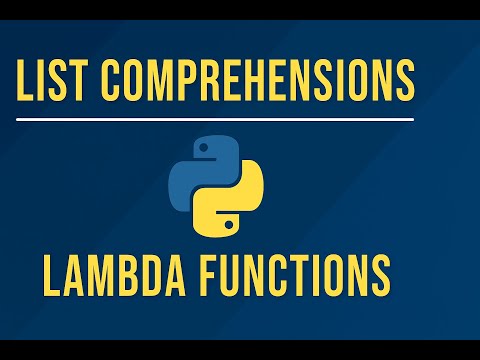 Module 2 Chapter 12 List Comprehension And Lambda Functions In Python Simplify Your Code