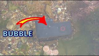 Drowning my GoPro in a rock pool