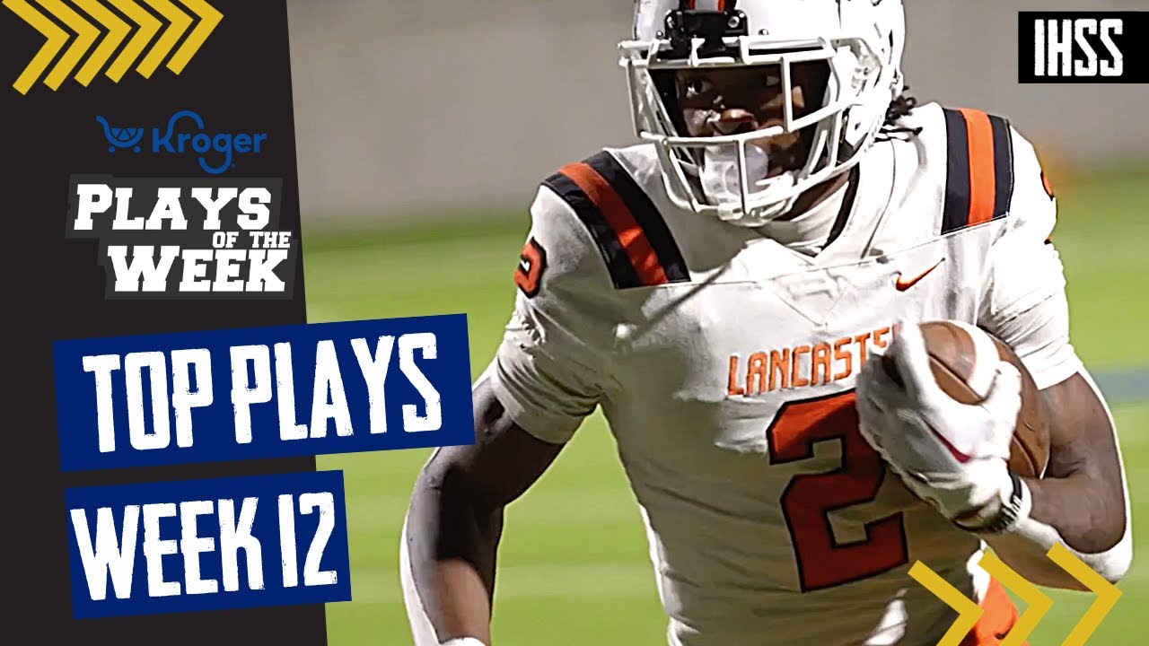 2023 North Texas Area High School Football Plays of The Week: Week 12