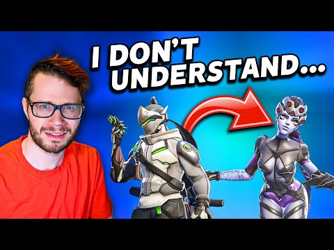 Gold "Genji one-trick" tries playing Widowmaker...