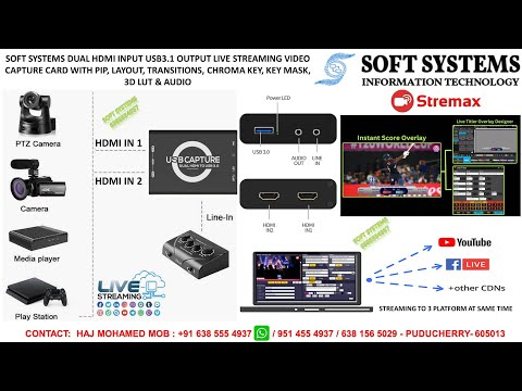 Setup Capture Card Monitor Game Capture HD60 X External Capture