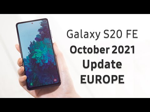 Galaxy S20 FE 5G October 2021 Security Patch Update | Europe | Samsung | SammyFans