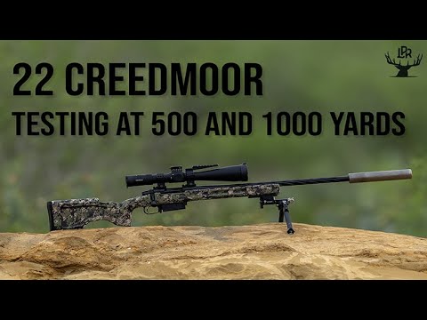 22 Creedmoor at 500 and 1000 Yards
