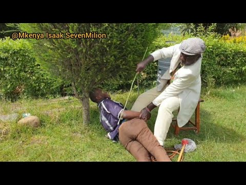 How Africans discipline their children for burning schools.