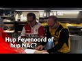 Tweespalt in Zevenbergse cafetaria door halve finale Feyenoord-NAC.