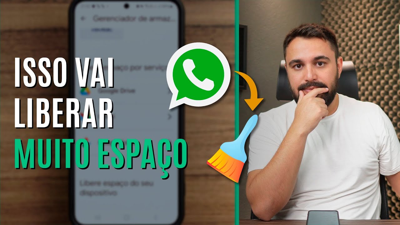 COMO LIBERAR MUITO ESPAÇO DA CONTA GOOGLE PELO WHATSAPP