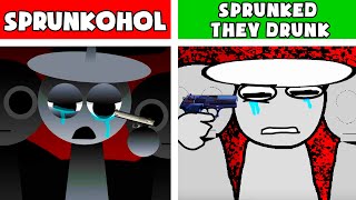 New Version Of Incredibox Sprunki Sprunkohol But Sprunked They Drunk Phase 1 and Phase 2