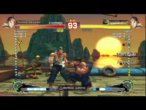 SSF4 AE 2012 HD-Posseidonn (Ryu) VS hg433(Ryu)
