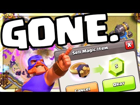 GONE. FOREVER. Clash of Clans - These are DELETED. Sold. GONE!