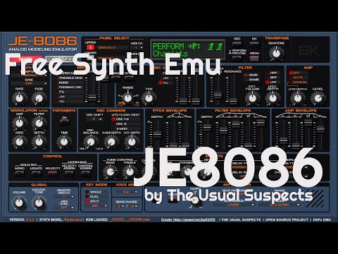Free Synth Emu - JE8086 by The Usual Suspects (No Talking)