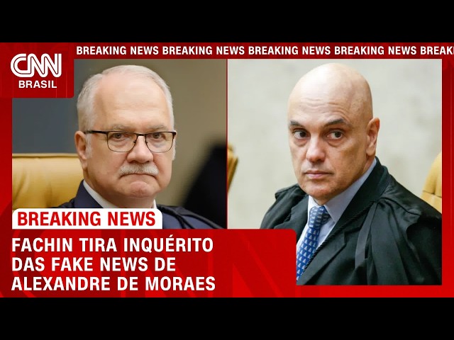 Fachin tira Moraes da relatoria do inquérito das Fake News | CNN 360°