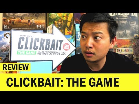 CLICKBAIT: THE GAME - Board Game Review