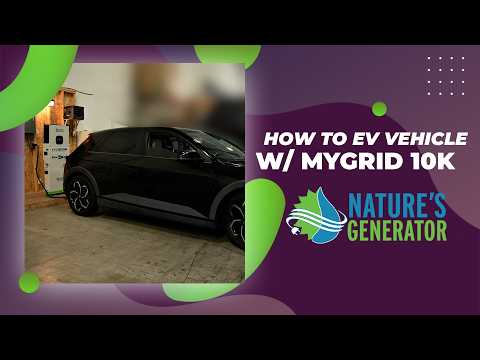 How to Charge Your EV Off-Grid with the MyGrid 10K | Hyundai Ioniq Demo