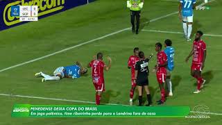 Com pênalti polêmico, Penedense perde para Londrina pela Copa do Brasil - 26/2/26