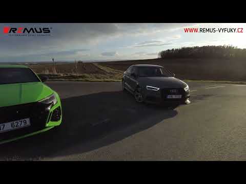 REMUS AUDI S3 2.0 TSi 2019 GPF-back system + @Eventuri #audis3 #audi