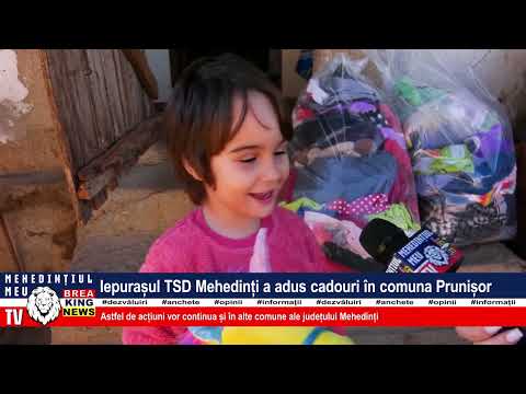 IEPURAȘUL TSD MEHEDINȚI A ADUS CADOURI ÎN COMUNA PRUNIȘOR