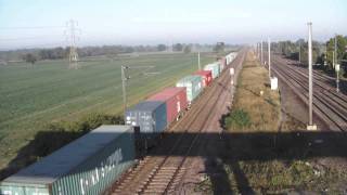 preview picture of video 'East Coast Mainline Near Marholm 15.10.2011'