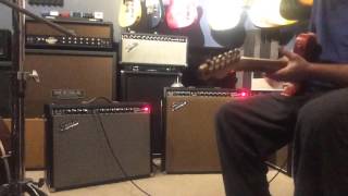 Video thumbnail for 1966 fender super reverb vs fender twin reverb reissue by CA P