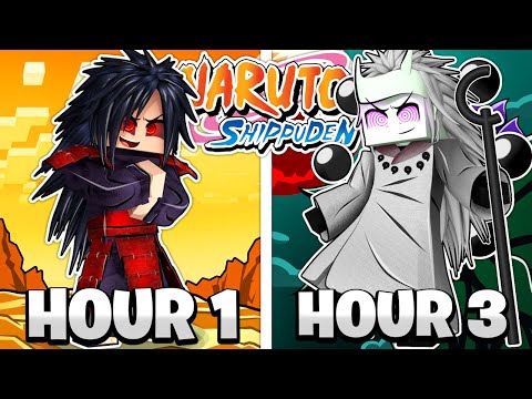 I Survived as MADARA UCHIHA in Naruto Minecraft!