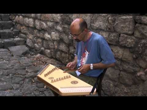 Dulcimer ! Hammered dulcimer ! Beautiful instrument made and music performed by Claude Bertrand Video