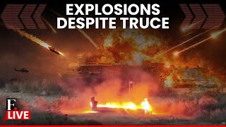 LIVE: Explosions in Bahrain & Qatar, Missile Alerts in Saudi & UAE Despite Truce | US Iran War |N18G
