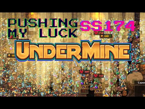 UnderMine's Most Difficult Summoning Stone Push!!! SS174 'The Advanced' Gameplay UnderMine(1.0)